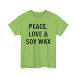 Bright Green Shirt With Bold Text