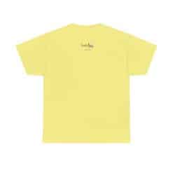 Yellow T-Shirt With Logo Design.