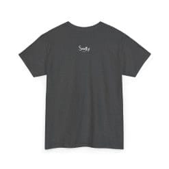 Addicted To Wax Unisex Heavy Cotton Tee 47 Dark Grey T-Shirt With Logo