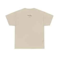 Beige T-Shirt With Logo On Back
