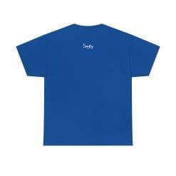 Addicted To Wax Unisex Heavy Cotton Tee 49 Plain Blue T-Shirt With Logo