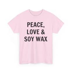 Pink t-shirt with playful slogan