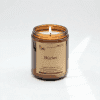 Candle with tropical fruits scent