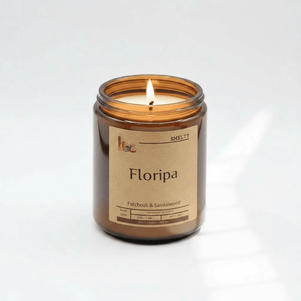 Scented Candle With Earthy Fragrance