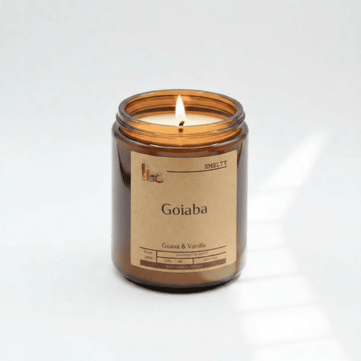 Guava And Vanilla Scented Candle