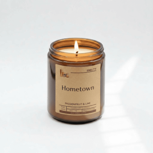 Scented Candle With Passionfruit And Lime