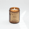 Pera - Pear &Amp; Fig 7 Amber Jar Candle With Pear Scent