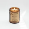 Amber Jar Candle With Floral Scent