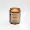 Scented Candle In Amber Jar