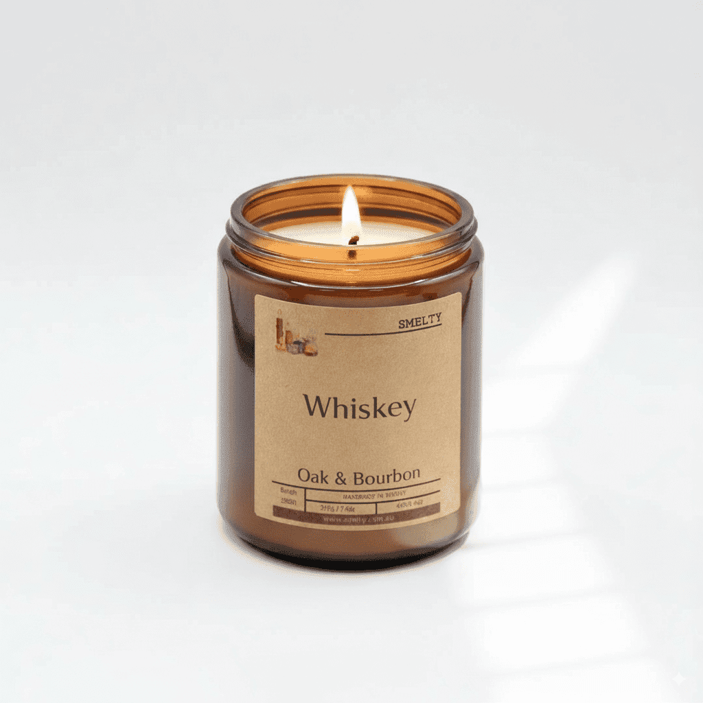 Whiskey - Oak &Amp; Bourbon 1 Scented Candle With Whiskey Aroma